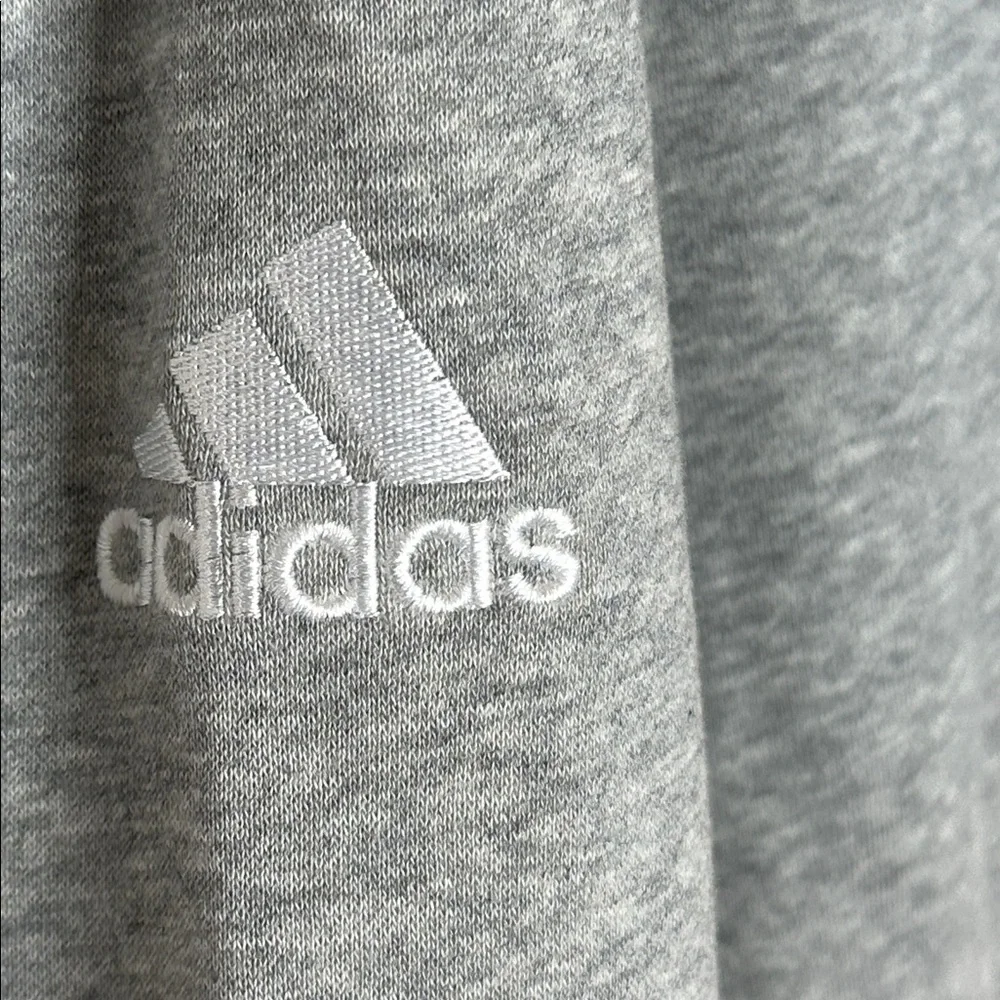 Adidas Gray Fleece Hoodie
